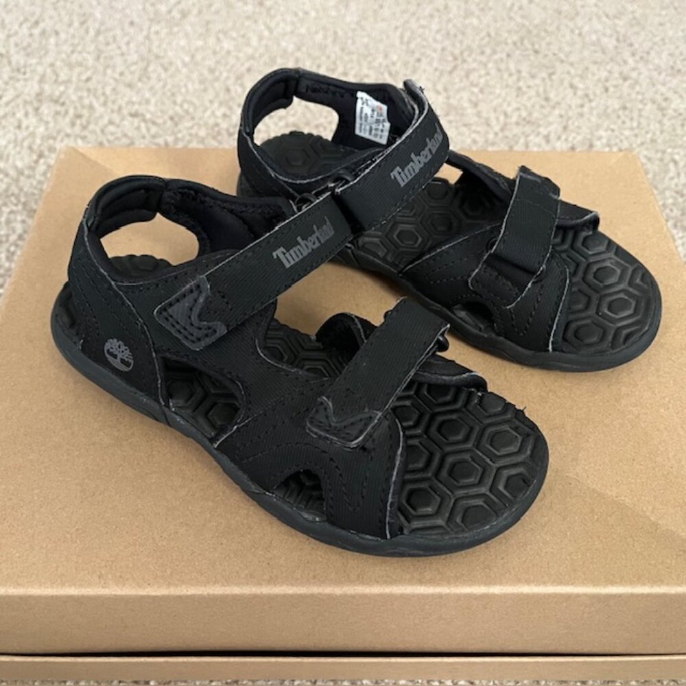 Timberland Adventure Seeker Toddler Sandal Size 11 Black